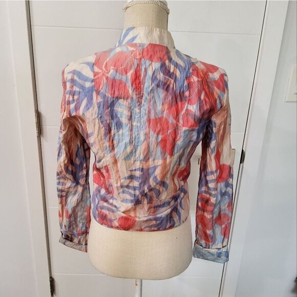 Custo Barcelona Vintage Open Front Jacket Size 38/S - Picture 4 of 10